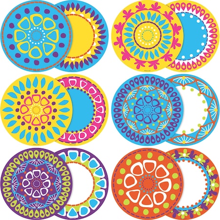 Barker Creek Moroccan Double-Sided Accents, Multi-Design Set, 36/Set, PK36 2209